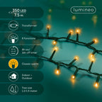 Warm wit - LED-lichtslinger Compact 7,5 m - 350 leds, visual van de fabrikant met de kenmerken