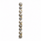 Pearl - 10 boules de Noël 6 cm (Incassable), dans son emballage transparent