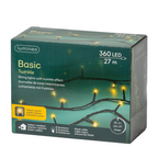 Blanc chaud - Guirlande LED Basic 27 m - 360 led, la boîte du produit