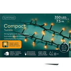 Warm wit - LED-lichtslinger Compact 7,5 m - 350 leds, de doos van het product